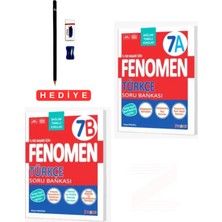 Fenomen Yayıncılık 2027 7.sınıf Türkçe A-B Soru Bankası 2 Kitap Set Bağlam Temelli Sorular Türkiye Yüzyılı Maarif Modeline Uygundur Kalem Seti Hediyeli