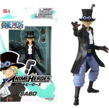 16 cm Sabo Poz Verilebilir Figür - Anime Heroes One Piece Serisi