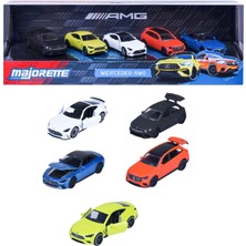 Majorette Mercedes-Amg 5'li Hediye Paketi, Die-Cast ( Metal ), 1:64 Ölçek , 7,5 cm