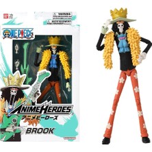 16 cm Brook Poz Verilebilir Figür - Anime Heroes One Piece Serisi