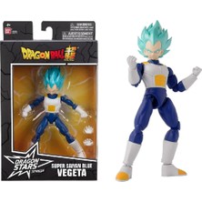 16 cm Dragon Ball Super Saiyan Blue Vegeta Poz Verilebilir Figür - Dragon Stars Serisi
