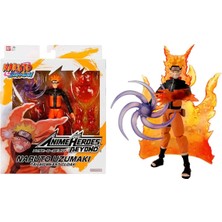 Bandai 16 cm Anime Heroes Naruto Uzumaki Figür ve Aksesuar Seti