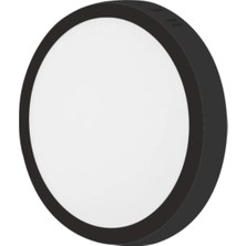 sbodurhome 1 Adet Cata Ct 5235 Sıva Üstü 18W Siyah Kasa LED Spot 6400K Beyaz Işık