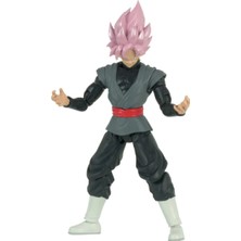 16 cm Dragon Ball Super Saiyan Rose Goku Black Poz Verilebilir Figür - Dragon Stars Serisi