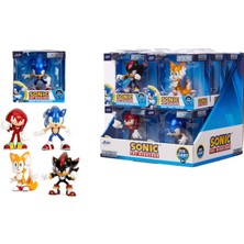 Jada, Sonic The Hedgehog Figürleri Die-Cast ( Metal ), 6,5 cm (Tekli)