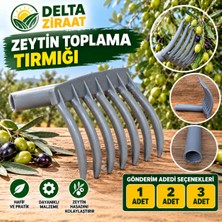 Delta Ziraat Zeytin Toplama Tırmığı – Plastik Zeytin Hasat Tarağı – Zeytin Toplama Aparatı – 1 / 2 / 3 Adet