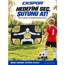Slıpt Çok Fonksiyonlu 2'si 1 Arada Mini Futbol Eğitim Kalesi  Hem Açık Hem Kapalı Futbol Antreman Kalesi