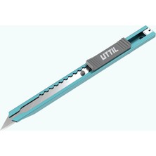 Uttil Uttıl PTUK07-30 Dar 9mm Alüminyum Gövde 30 Derece Açılı Maket Bıçağı