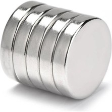 Ø12X3 mm N35 Yuvarlak Neodyum Mıknatıs 50 Adet - Hobi ve El Işi Için | Magneteksan