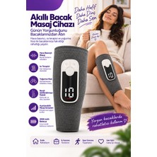 Blackbird Game Center Auhma AMG48 Akıllı Hava Basınçlı Bacak ve Baldır Masaj Cihazı Isı Terapili Kablosuz Şarjlı Masaj Aleti