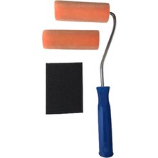 Tr Kadife Kaplı Rulo Set, 10 Cm, Boya ve Vernik Uygulaması