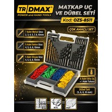 Dmax Matkap Ucu ve Dübel Seti 20 Parça