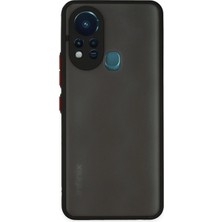 Uryport Infinix Hot 11S Kılıf Montreal Silikon Kapak - Siyah