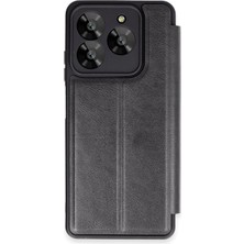 Uryport General Mobile Era 30 Kılıf Flip Cover - Siyah