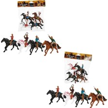Hace Bazaar 4960 Sun-Rst-Wes-Kovboy Oyun Set Poşetli Krtl  1 Poşet Fiyatıdır