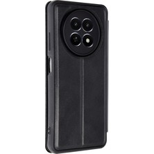 Uryport Realme 12 5g Kılıf Flip Cover - Siyah