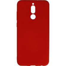 Uryport Huawei Mate 10 Lite Kılıf Nano Içi Kadife Silikon - Kırmızı