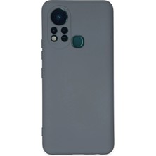 Uryport Infinix Hot 11S Kılıf Nano Içi Kadife Silikon - Gri