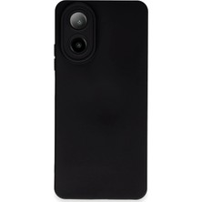 Uryport Oppo A38 Kılıf Nano Içi Kadife Silikon - Siyah