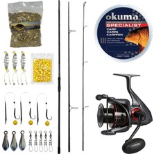 Outdoor Profesyonel Göl Oltası Seti Prologic C-Series 12FT 360 cm 3.5 Lb 3 Parça&okuma Ceymar C-6