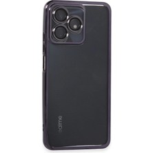 Uryport Realme C53 Kılıf Razer Lensli Silikon - Mor