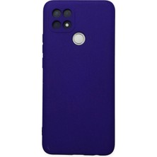 Uryport Oppo A15 Kılıf Nano Içi Kadife Silikon - Mor