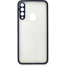 Uryport Huawei Y6P Kılıf Montreal Silikon Kapak - Lacivert