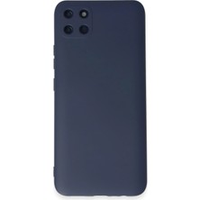 Uryport Realme C11 Kılıf Nano Içi Kadife Silikon - Lacivert