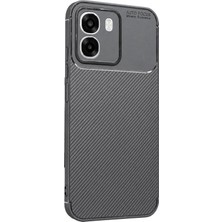 Uryport Oppo Oppo A6T 5g Auto Focus Karbon Kapak - Gri