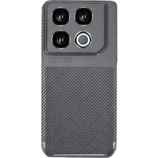 Uryport Infinix Gt 20 Pro Kılıf Auto Focus Karbon Kapak - Gri