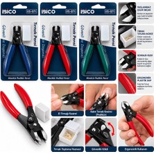 Hace Bazaar Metal Tırnak Et Pensi ve Manikür Makası Koruma Başlıklı Plastik Saplı 12 Adet BX-316883