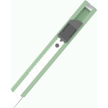 Uttil Uttıl Geniş Maket Bıçağı 18 mm Cep Tipi  Kır-At Yeşil PTUK08-SS