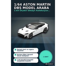 Hace Bazaar Model Araba 1/64 Aston Martin Dbs Stratus White Koleksiyonluk Araç Oyuncak BX-316217