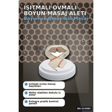 Hace Bazaar Isıtmalı Boyun Masaj Aleti - Ovmalı Omuz Bel Cihazı, 24W 12V 15 Dakika BX-315985