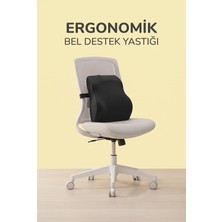Die Grup Ergonomik Bel Yastığı Ortopedik Sırt Destek Minderi% 100 Visco Ofis Araba Koltuk Yastığı DVBE-06SE