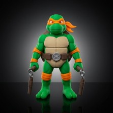 Demirhan3D 🐢 Michelangelo Figürü 19 cm 🟠 | Ninja Kaplumbağalar Turuncu Maskeli Ninja Dekoratif Biblo