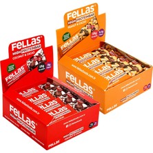 Die Grup Yüksek Protein Bar Hindistan Cevizli ve Kakaolu, 45GR x 12 Adet + Yer Fıstıklı ve Kakaolu, 45GR x 12 Adet