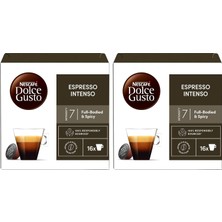 Die Grup Nescafe Dolce Gusto Espresso Intenso 16 Kapsül 112 gr (2 Paketi)