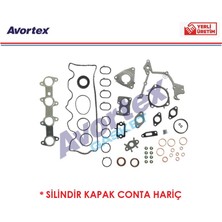 Takım Conta Fiat Doblo 1 2001-2010 Punto 2 99+ Palio Albea Siena 1,9d Keçeli 71715698 Avortex 752590