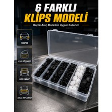 MiraLive Otomotiv Plastik Klips Seti | Kaporta, Çamurluk, Davlumbaz ve Iç Trim Klipsleri
