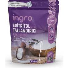 İngro Eritritol Kristal Tatlandırıcı 250 G