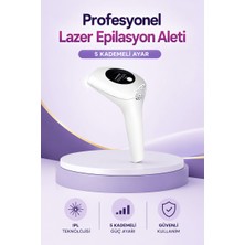 MiraLive Ipl Lazer Epilasyon Aleti 5 Kademeli Güç Ayarlı