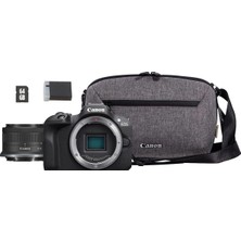 Eos R100 + Rf-S 18-45MM Is Stm Travel Kit (Omuz Çantası + 64GB Sd Kart)