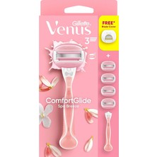 Comfortglide Spa Breeze Kadın Tıraş Makinesi ve 4 Adet Yedek Tıraş Bıçağı
