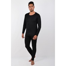 Erkek Termal Içlik Tayt Termal Içlik Fanila Atlet Takım L-Xl Siyah