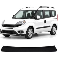 Trobus Fiat Doblo 2010-2023 Uyumlu Arka Tampon Eşiği Koruma Abs Mat Siyah