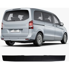 Trobus Mercedes-Benz Vito W447 2015-2020 Uyumlu Arka Tampon Eşiği Koruma Abs Mat Siyah