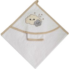Nazbaby Bebek Havlusu Bulutlu