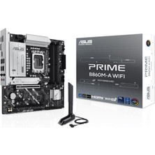 Vionna Asus Prıme B860M-A Wıfı WIFI6E Intel LGA1851 Matx Anakart