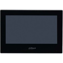 Dahua 7" Dokunmatik DHI-VTH2621G-P Dahili Ip Intercom Monitörü 1024X600 Siyah